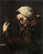 Jusepe de Ribera An Old Money-Lender oil painting reproduction